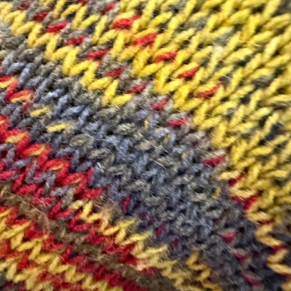 Selfie Couture Colorful Fringed Poncho Sweater - Picture 8 of 10